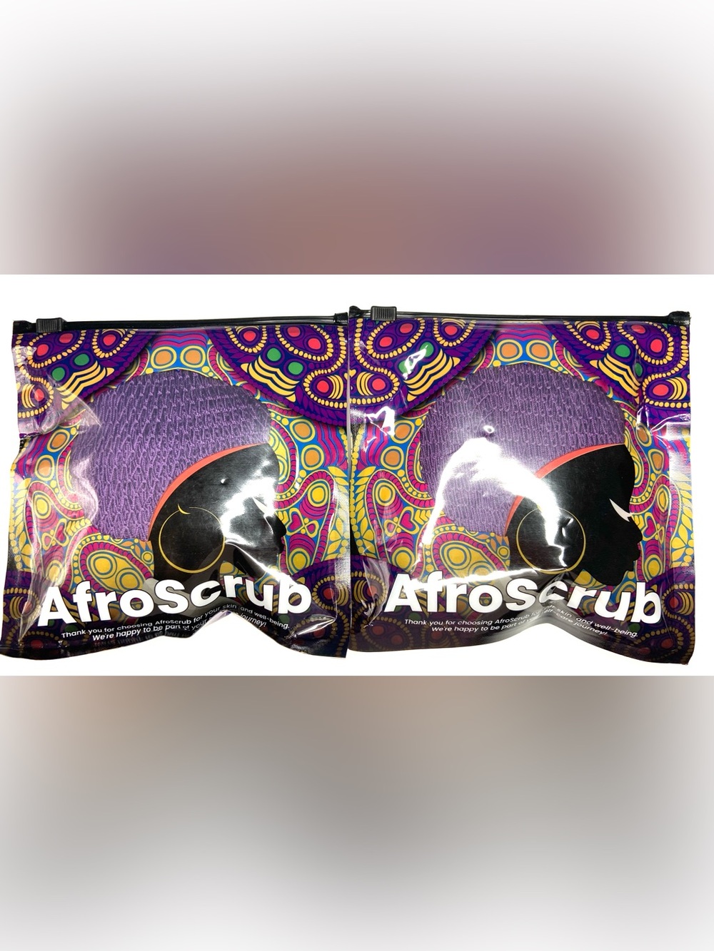 2 Purple Exfoliating Face & Body Scrub